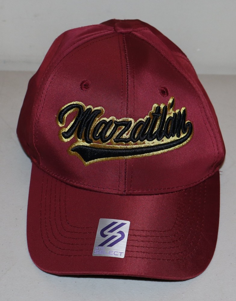 MAZATLÁN  Cap Hat SHINY Purple, Maroon Adjustable