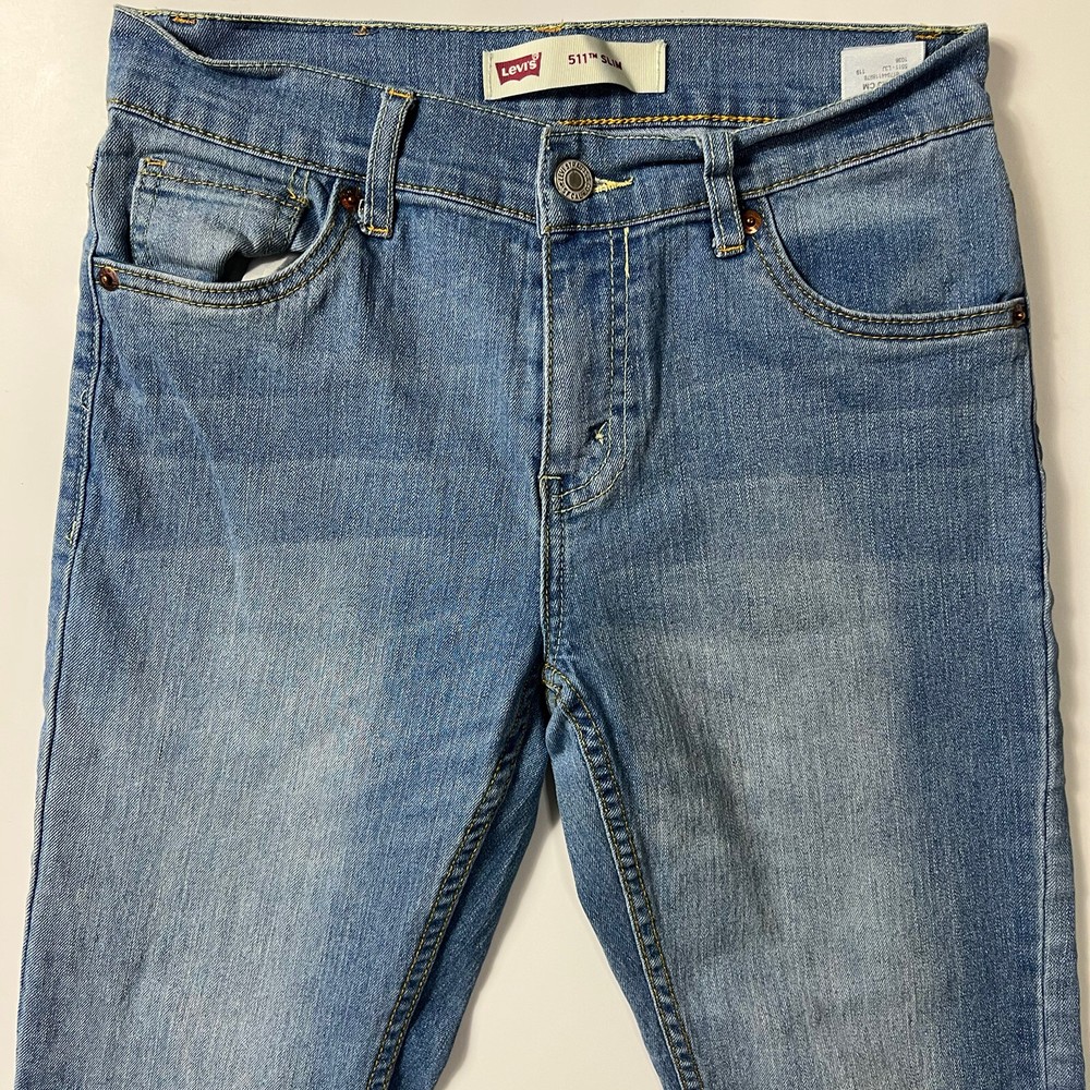 Levi’s 511 Slim Blue Jeans Size 14 Reg 27