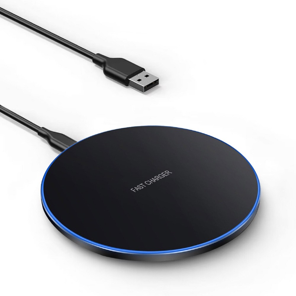 US 30W Wireless Charger Fast Charging Pad Mat For Samsung Z Flip5 S24 S23 Note20