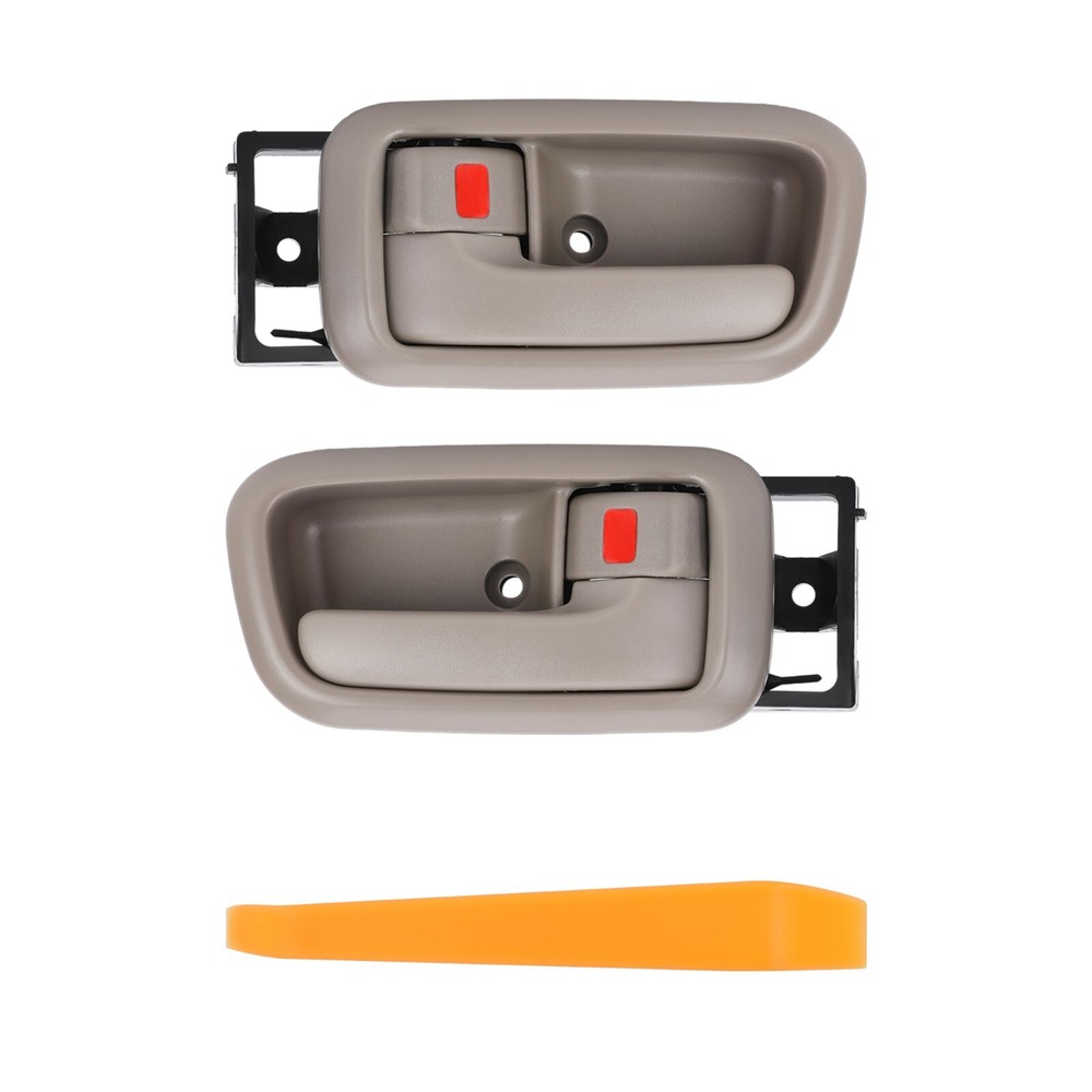 Interior Door Handles W/Bezel (Pair) Front Left & Right For Toyota Tundra 00-03