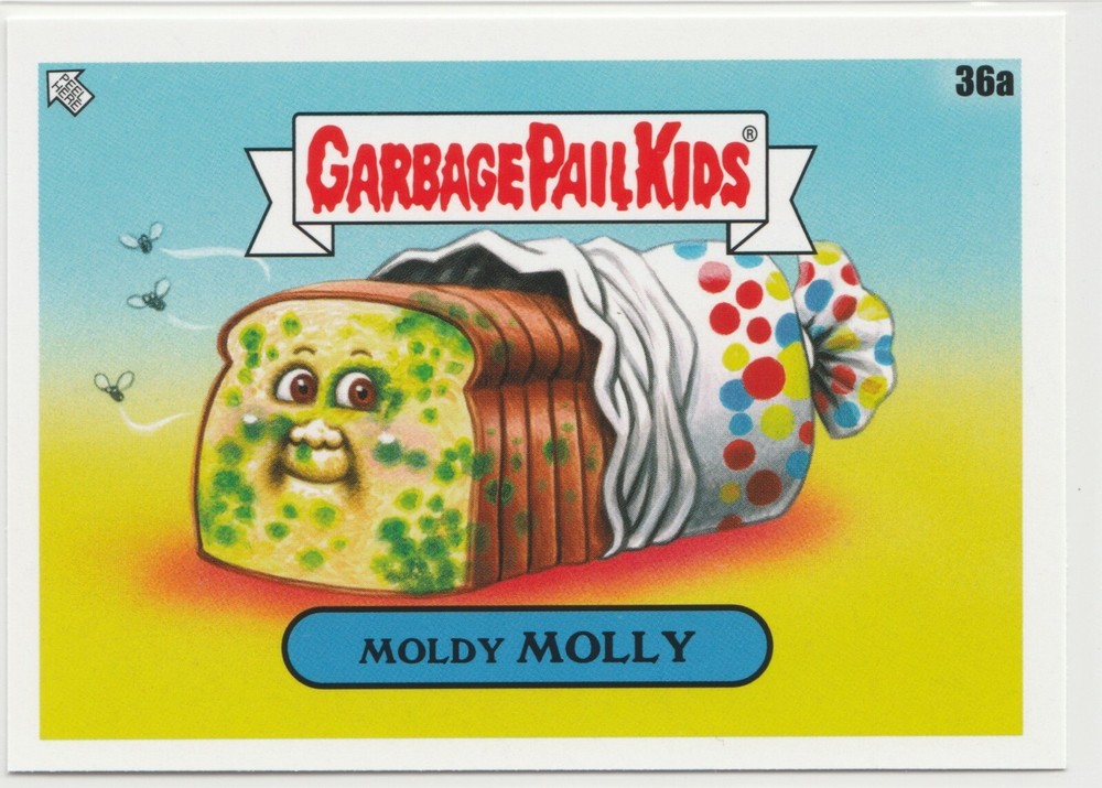 Moldy Molly 36a Garbage Pail Kids GPK 2021 Food Fight Series Trading Card