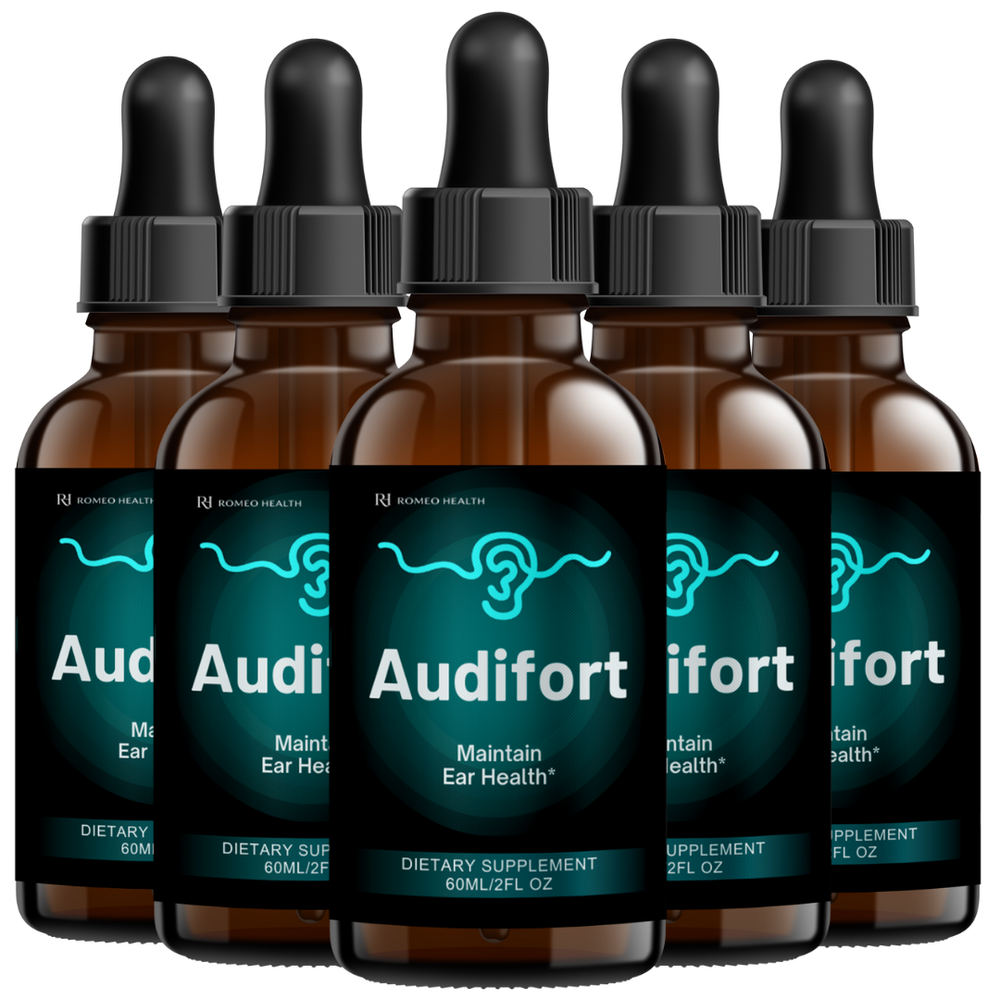 Audifort Tinnitus And Overall Ear Health (5 Bottle)
