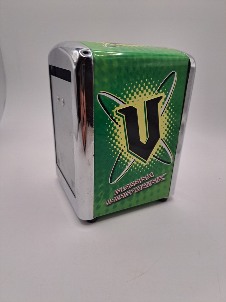 V Energy Drink Guarana  Napkin Dispenser