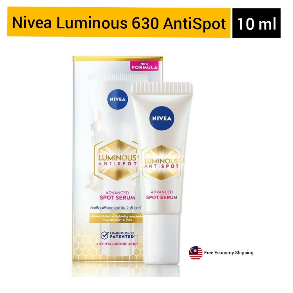 NIVEA LUMINOUS 630 Anti Spot Serum for Dark Spots 10ml Duo Pack