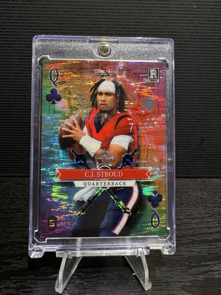 2023 Wild Card 5 Card Draw Stacked Deck - CJ STROUD - 1/1 Rookie - One of One
