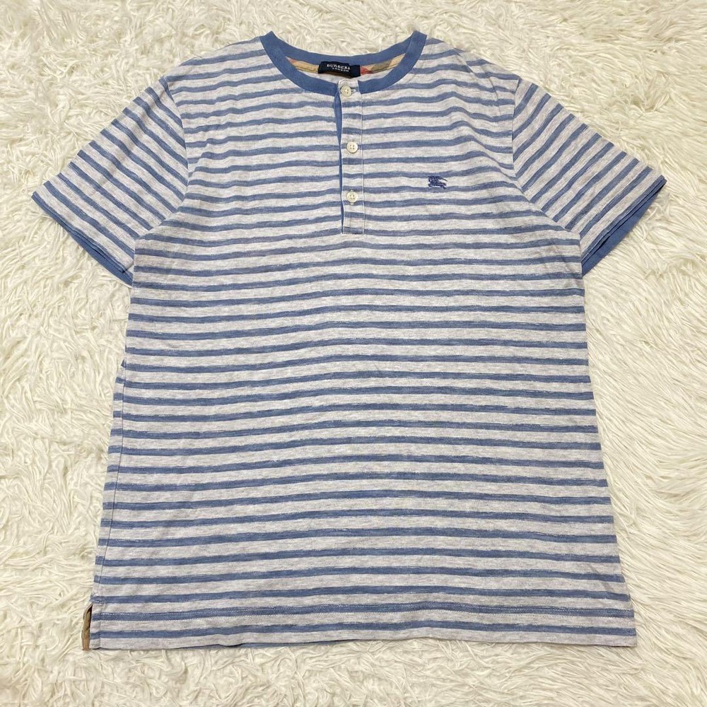 Burberry short-sleeved cut-and-sew Men's Fashion from Japan