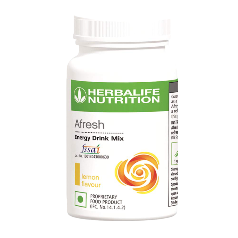 Herblife Afresh Lemon Energy Drink Mix: Tea Concentrate - 1.7 oz Free  Shipping!