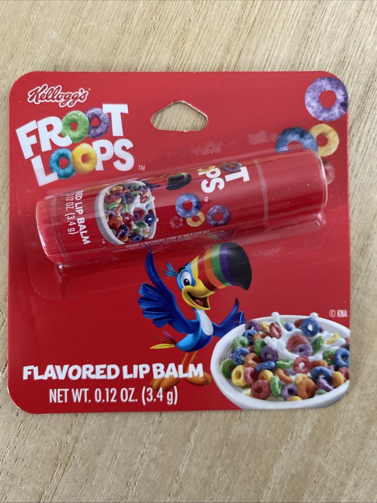 Fruit Loops Cereal Flavored Lip Balm Chap Stick Chapstick