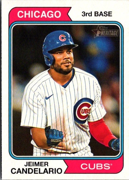 2023 Topps Heritage High Number Jeimer Candelario #611