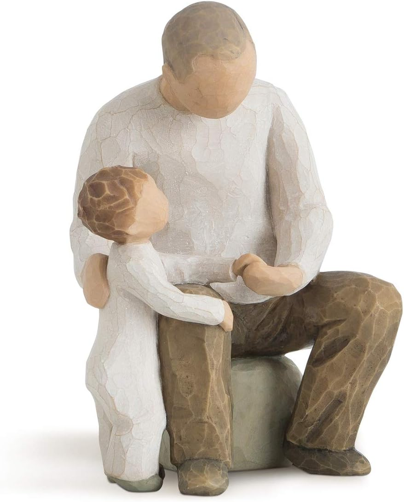 Willow Tree Grandfather, Bridging Generations with Ageless Love, Gift for Grandp