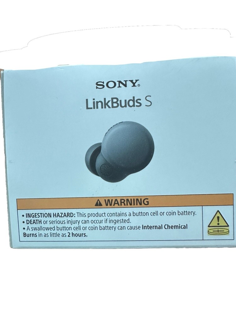 Sony LinkBuds S Truly Wireless Noise Canceling Earbud Headphones Black