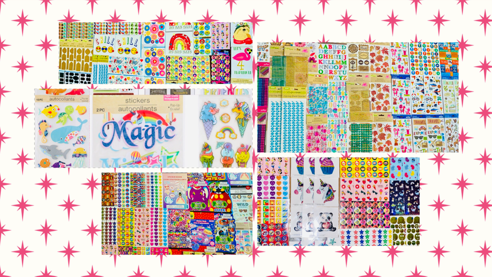 School Themed Sticker Bundle for Kids Teens Teachers DIY Rewards