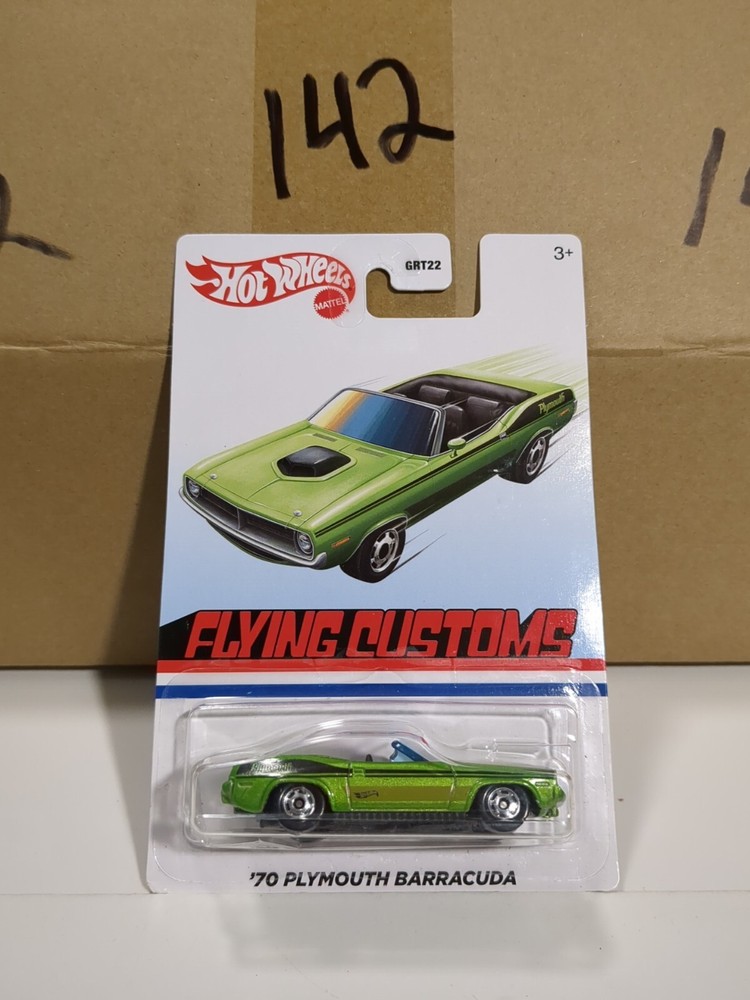 Hot Wheels Flying Customs 70 Plymouth Barracuda Exclusive