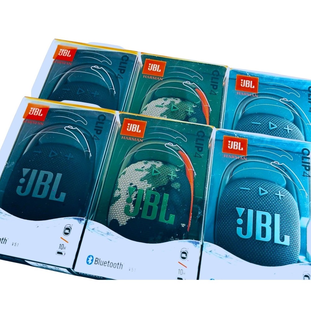 JBL Clip 4 Bluetooth Speaker IP67 Waterproof Portable Original New