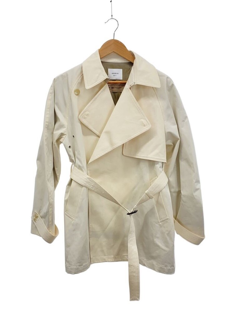Ameri Trench Coat/S/Cotton/Crm/01310620540 5578