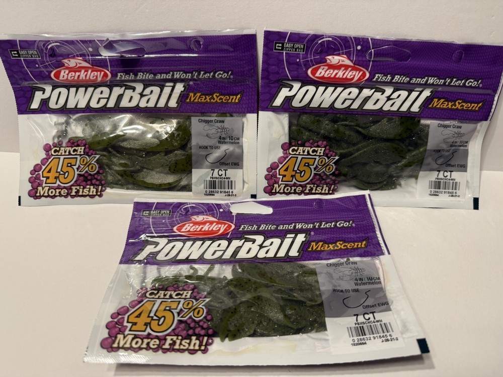 Berkley Powerbait MaxScent Chigger Craw 4