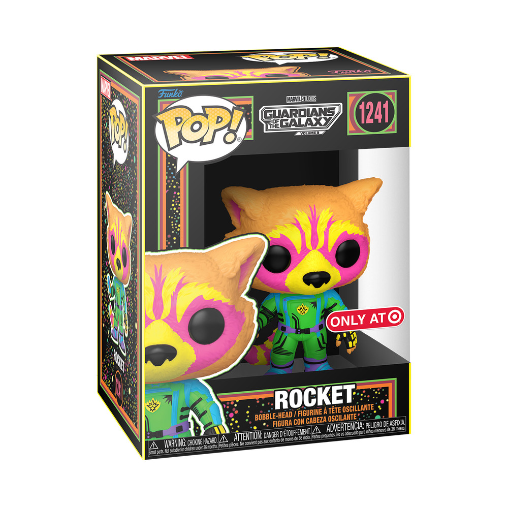 Funko Pop! Vinyl: Marvel - Rocket - Target (Exclusive) #1241