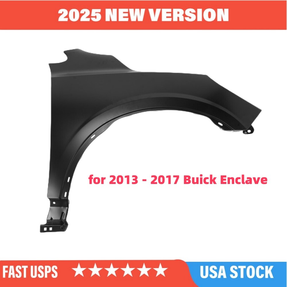 Front Fender Compatible with 2013-2017 Buick Enclave Right Passenger Side