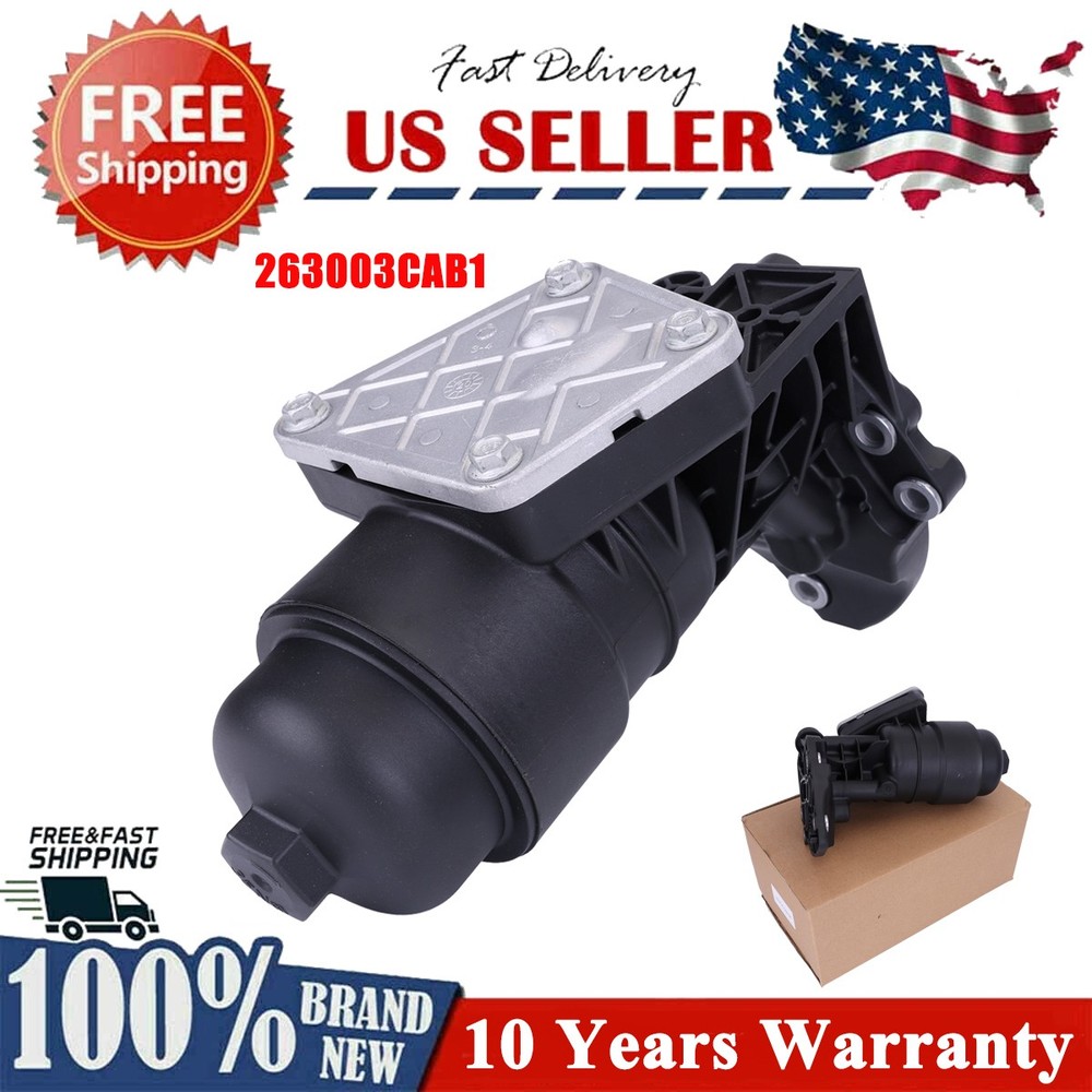 For Kia Sedona 3.3L 3.5L Cadenza Sorento 26300-3CAB1 Engine Oil Filter Housing