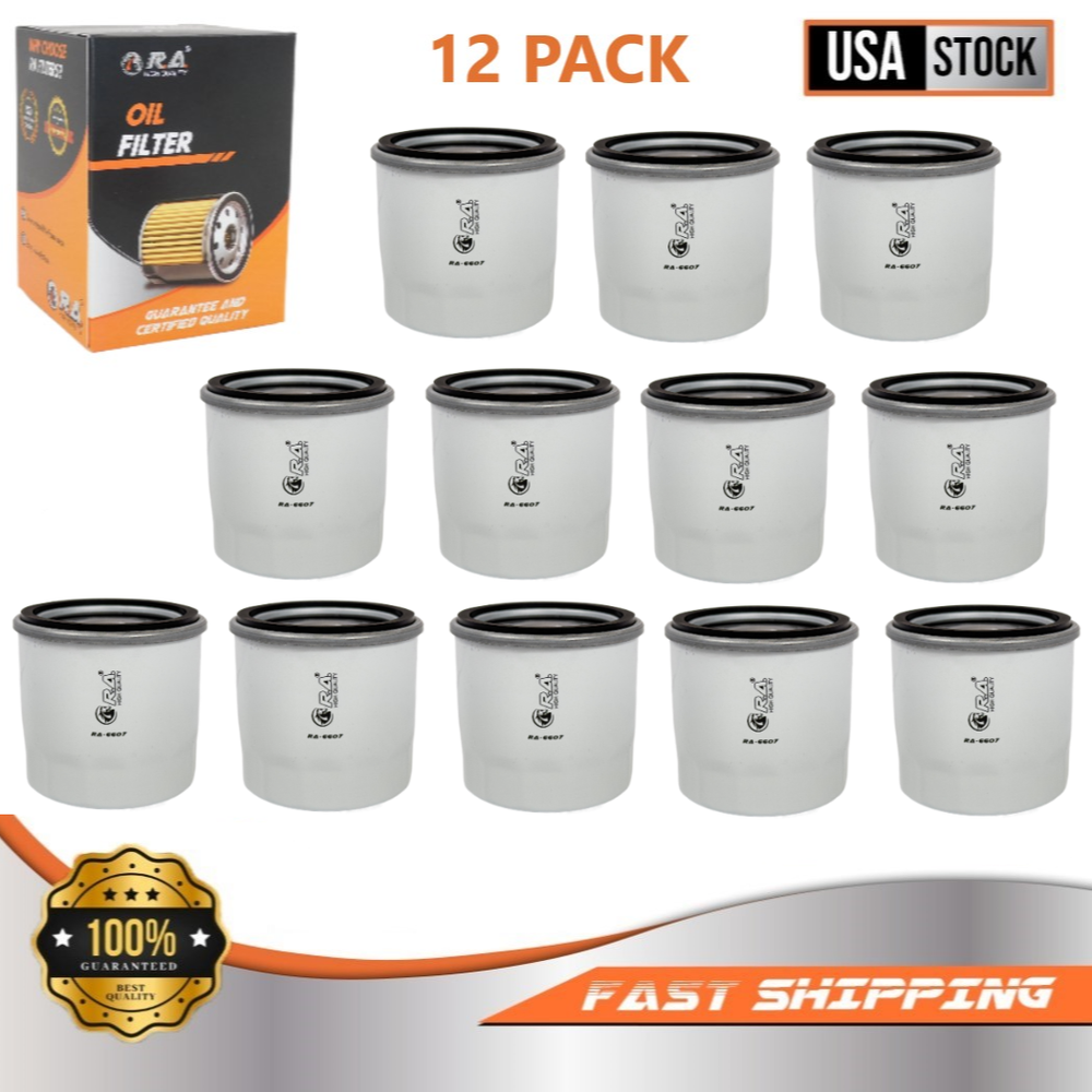Engine Oil Filter (12 Pack) For CHEVROLET CITY EXPRESS 2015 - 2018 L4 2.0L