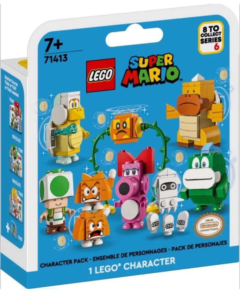 LEGO Super Mario Series 6 Character Pack 71413 Collectible Figures