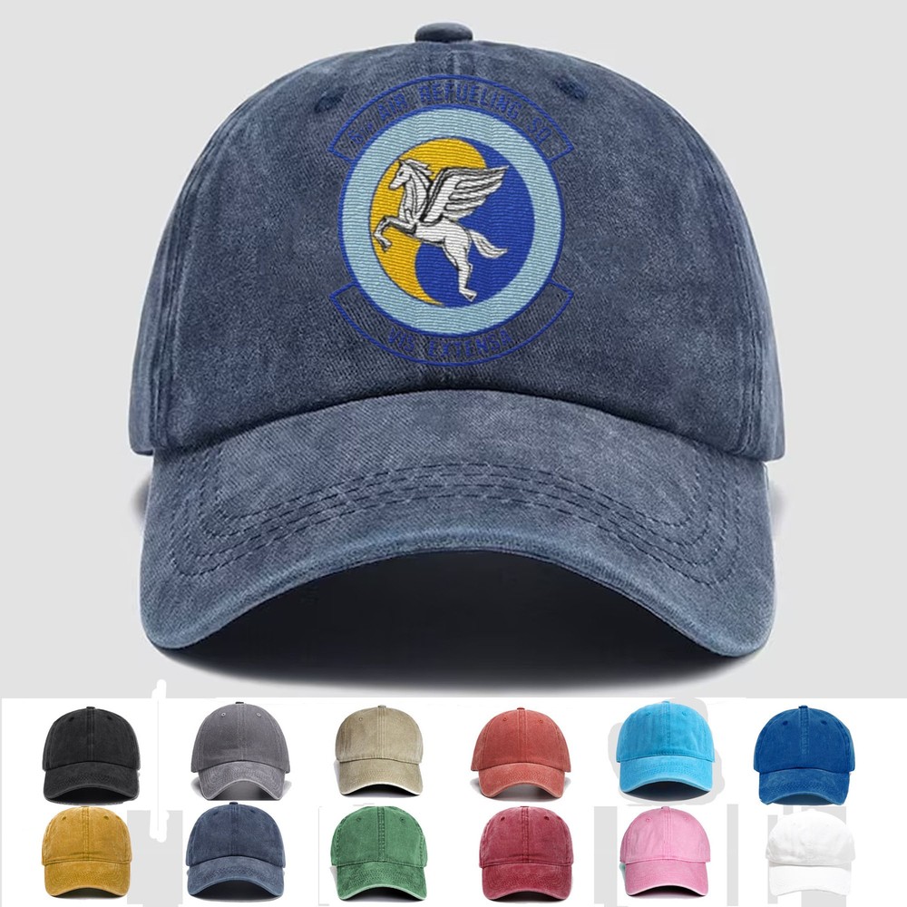 Custom Personalization Embroidered Hat 6th Air Refueling Squadron, Veteran Cap