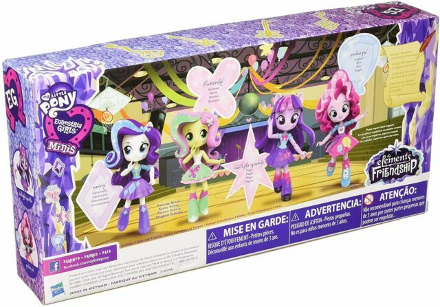 Hasbro My Little Pony The Elements of Friendship Sparkle Collection Equestria Girls Minis Exclusive Set (4728965)