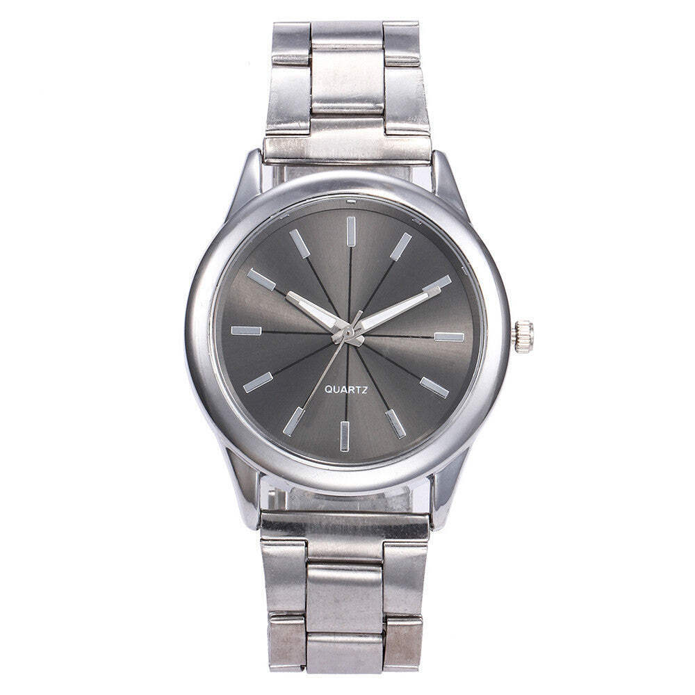 Casual Quartz Ladies Watch with Alloy Steel Band - 3.8CM Dial, 24CM Strap