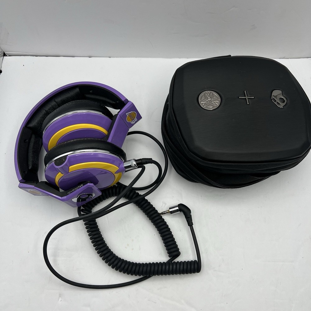 Skull Candy Mixmaster Lakers Headphones Mixmaster TESTED***