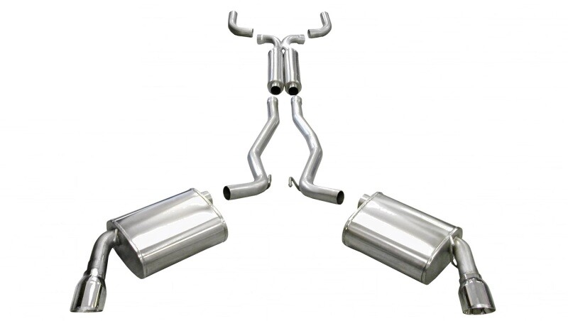 CORSA 14952 Polished Spoiler for 2010-2014 Chevy Camaro SS Coupe 6.2L V8 Auto