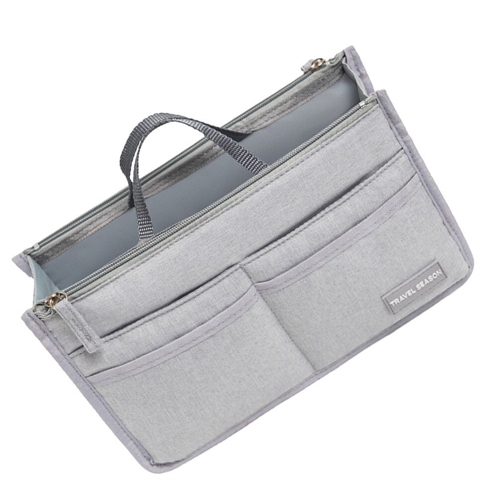 Compact Hanging Travel Pouch for Sanitary Napkins & Makeup