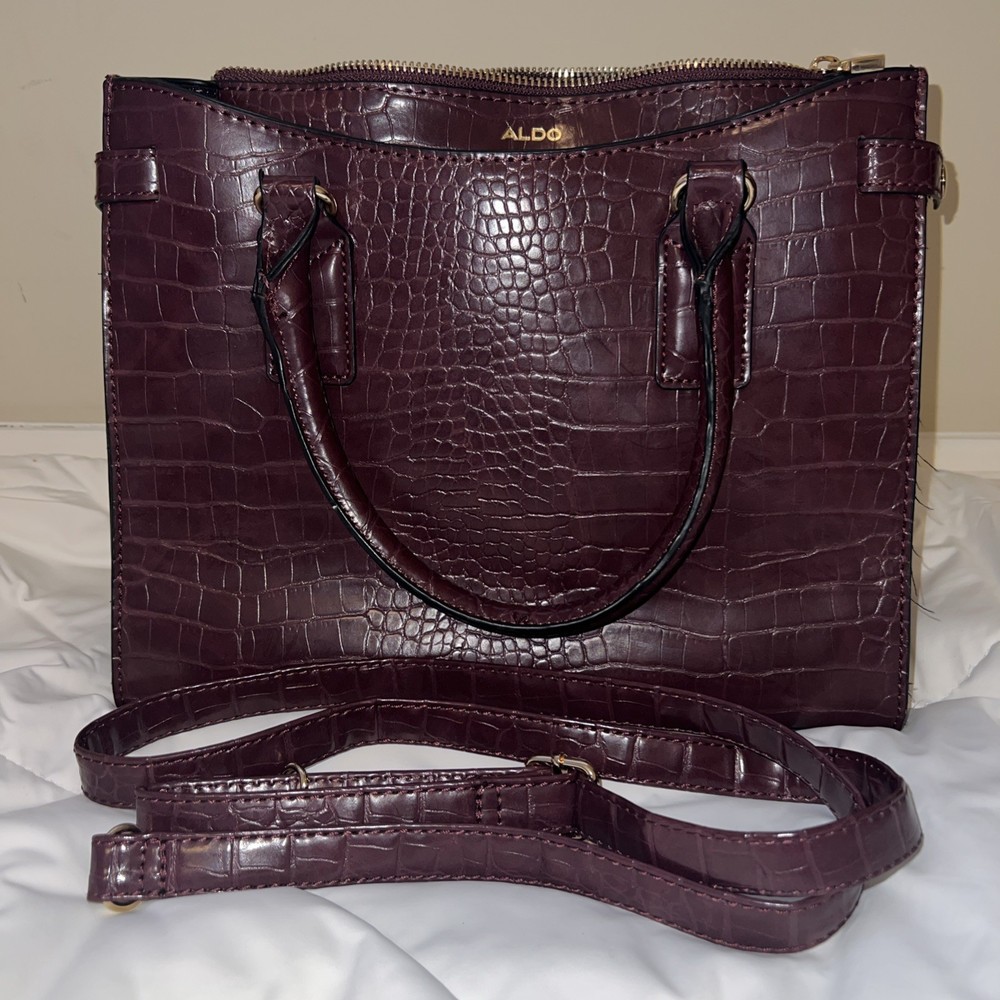 ALDo Brand New Burgundy wine Aldo shoulder bag leather
