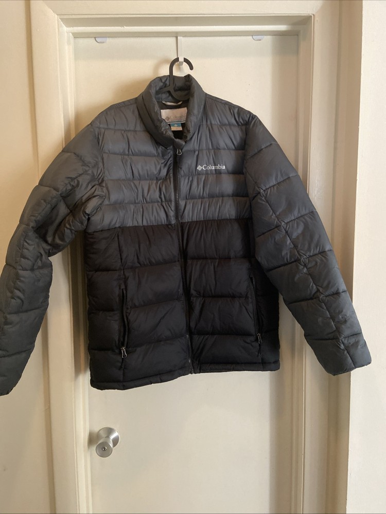Columbia Men's Buck Butte Insulated Puffer Jacket Black/Graphite Size Medium