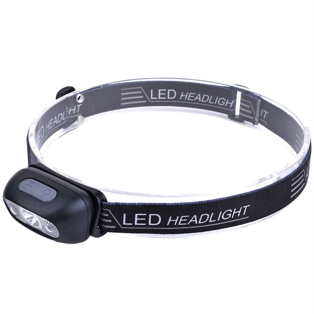 Durable 5W LED Headlamp USB Rechargeable Flashlight Head Lamp Torch White Light