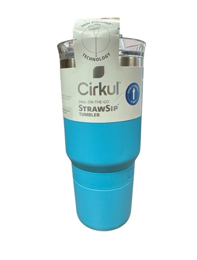 Cirkul Amethyst On-The-Go StrawSip Aqua Tumbler - 24oz