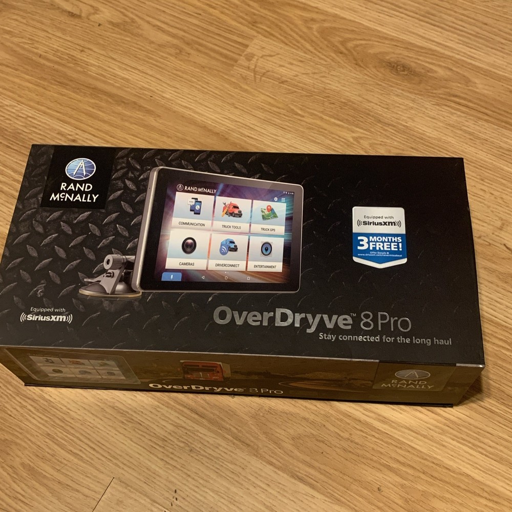 Rand McNally 8PRO OverDryve 8 Pro 8.0in 32GB GPS Navigator