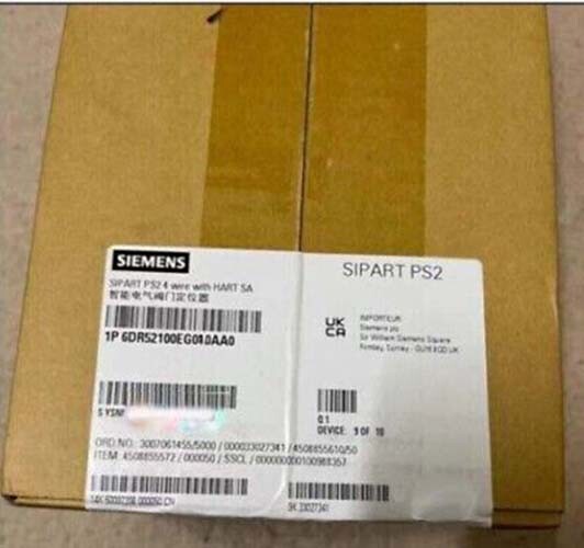 6DR5210-0EG01-0AA0 NEW SIEMENS 6DR52100EG010AA0 SIPART PS2 Valve Positioner #
