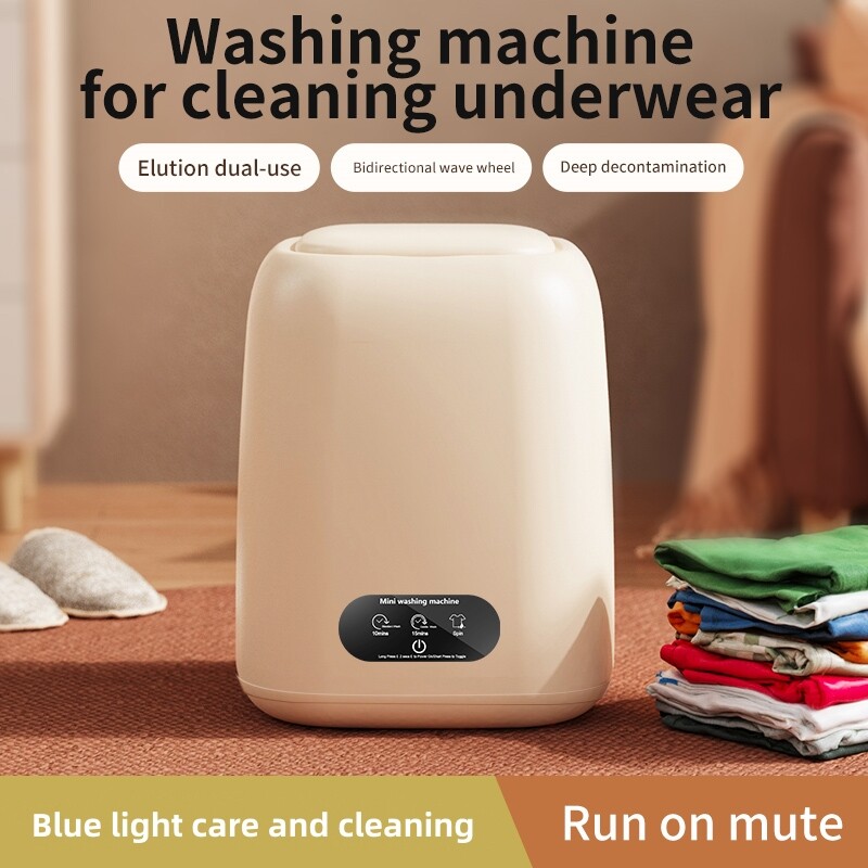 9L Portable Mini Washing Machine with Spin Dryer Large Capacity
