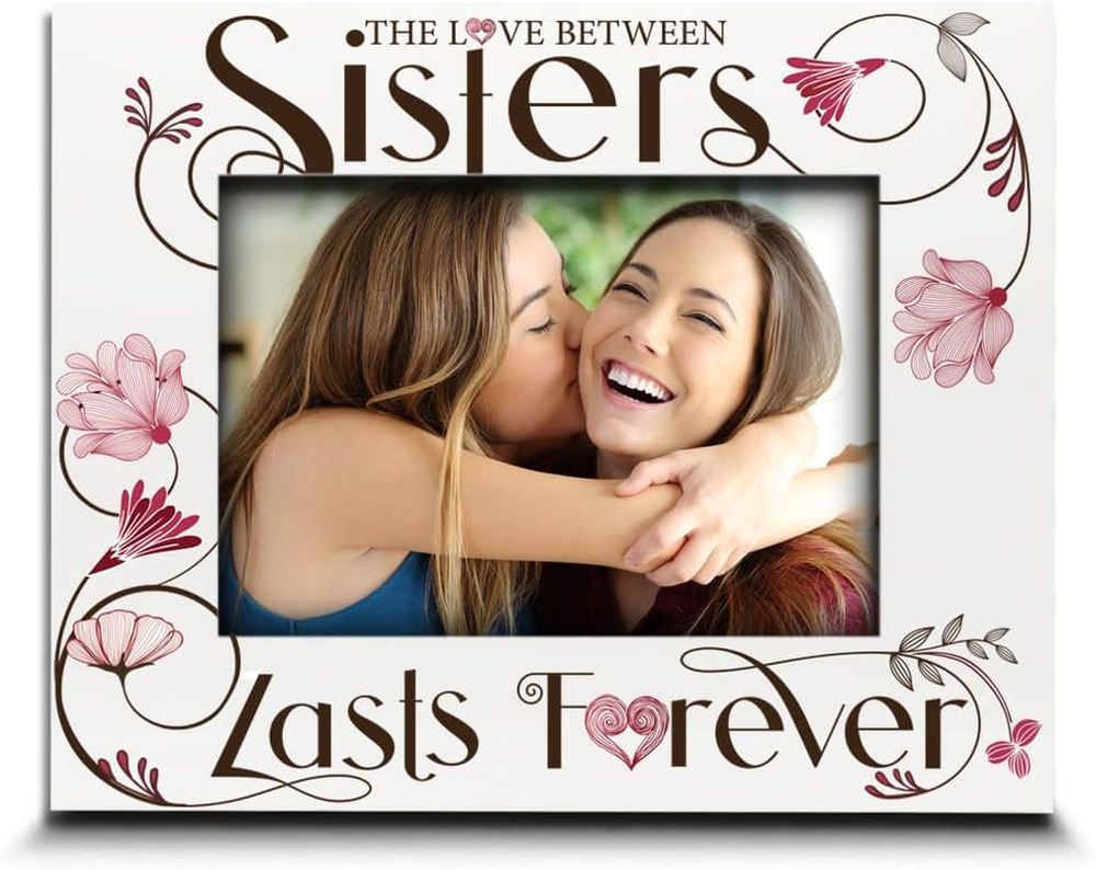 Sisters Forever Keepsake UV Print Picture Frame