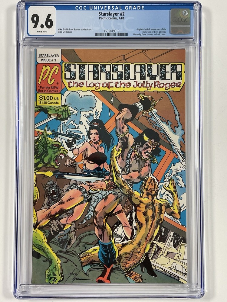 Starslayer #2 (Pacific Comics April 1982)