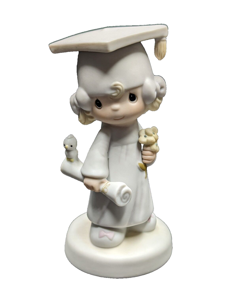 Precious Moments 1980 The Lord Bless You Keep You Porcelain Figurine E-4721