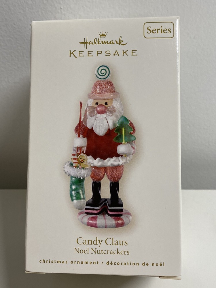 Hallmark Keepsake “Candy Claus” Noel Nutcrackers #1 Series Ornament 2008- READ