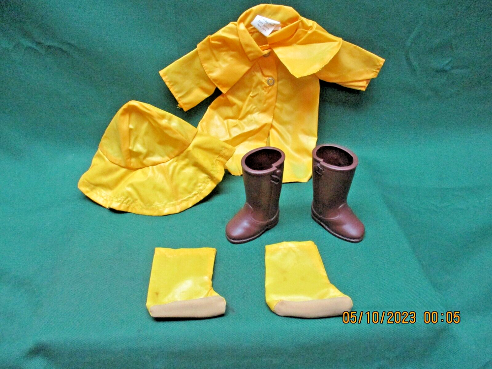 Vintage Fisher Price Rainy Day Slicker Outfit, 1970's-image