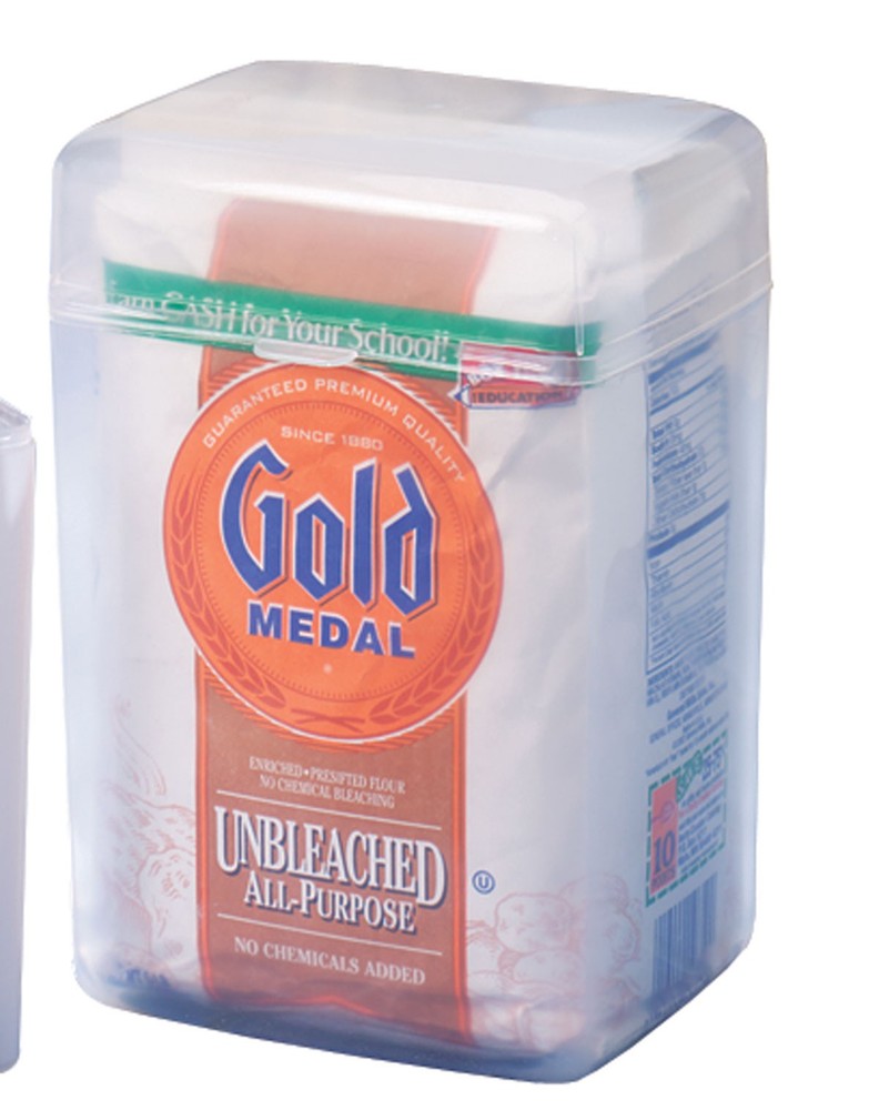 Miles Kimball Flour Bag Plastic Storage Container