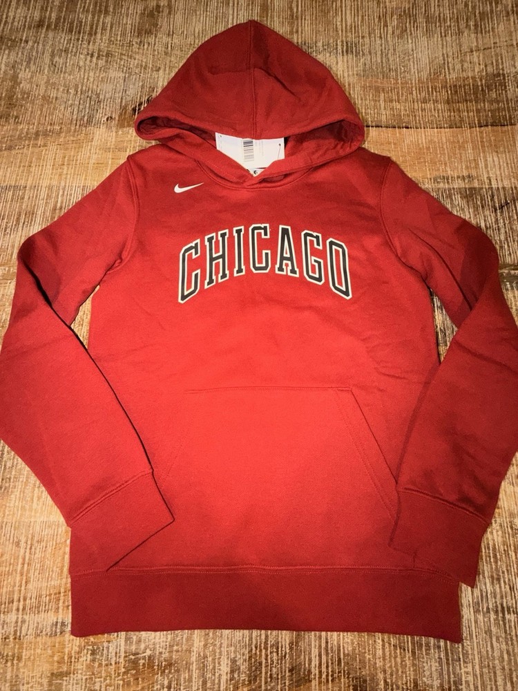 Nike New With Tags Chicago Bulls Hoodie Youth Medium