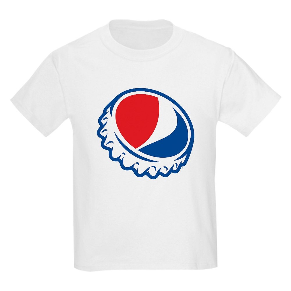 CafePress Pepsi Modern Kids T Shirt Kids Light T-Shirt (723911288)