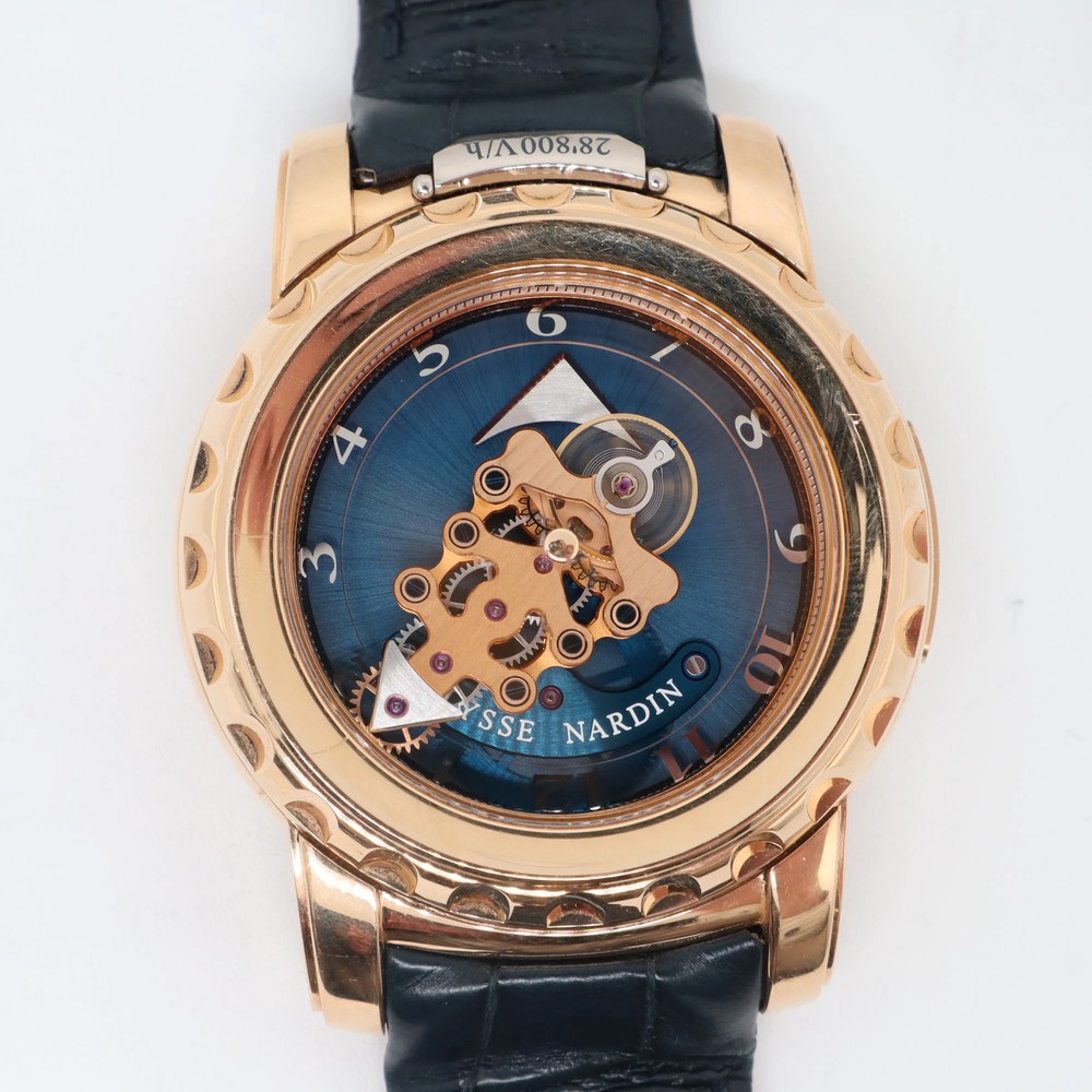 2000's Ulysse Nardin 026-88 Freak 44.5mm 18K Yellow Gold Hand Wound Mens Watch