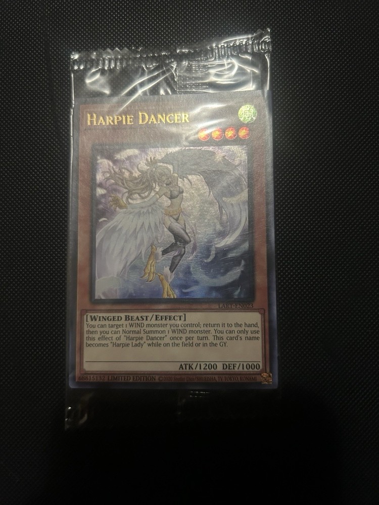 Harpie Dancer LART-EN023 The Lost Art Sealed Mint Yugioh Card