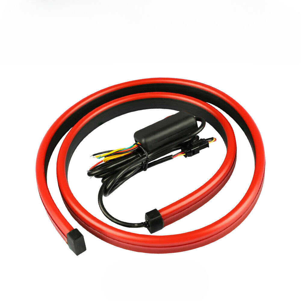 40-Inch Ultra-Bright LED High Mount Third Brake Light Strip with Turn Signal Functionality for Enhanced Rear Visibility and Safety