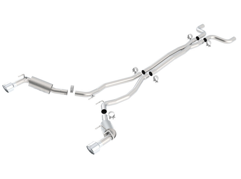 Borla 140356 Aggressive Catback Exhaust for 2010-2013 Chevy Camaro SS 6.2L V8